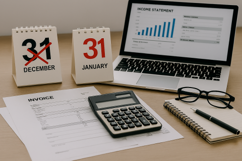 Verrichtingen na afsluitdatum