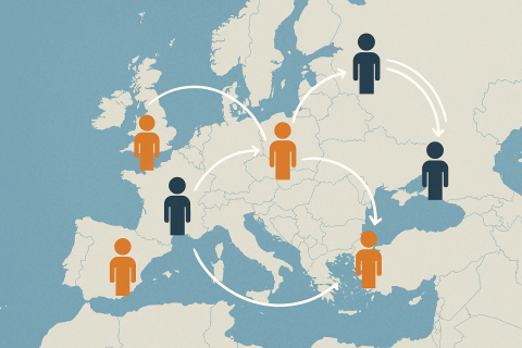 Werken over de grens